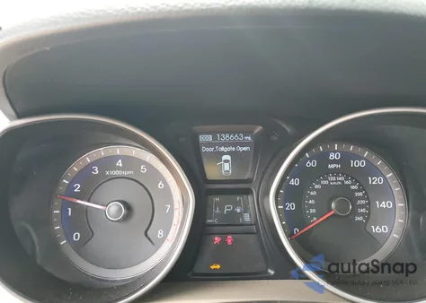 2013 Hyundai Elantra Gt из США, поврежденный, VIN KMHD35LE9DU103635